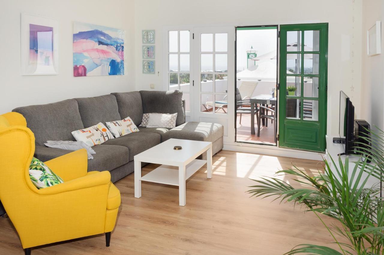Апартаменты Apartamento Om Con Piscina Y Vistas Al Mar Коста-Тегисе Экстерьер фото